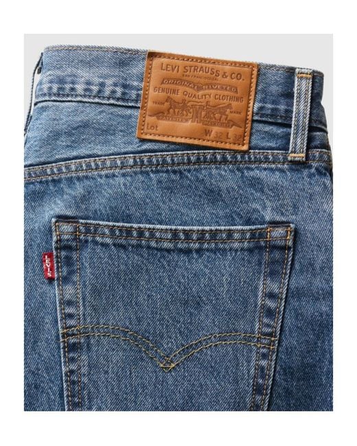 Levi's Blue Relaxed Straight-Leg Jeans for men