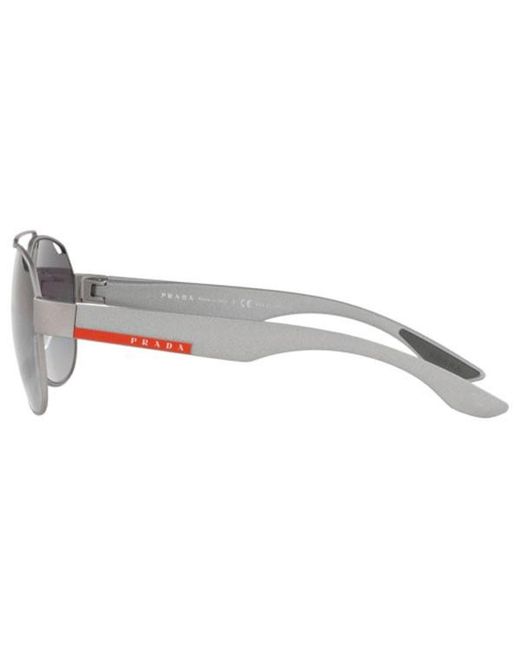 Prada Metallic Logo Sunglasses