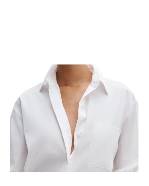 Rag & Bone White Long Sleeve Shirt