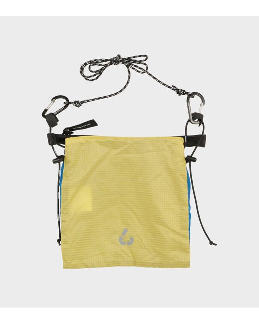 And Wander Blue Nylon Shoulder Bag for men