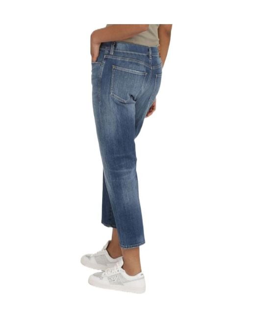 DIESEL Blue High Waist Denim Jeans