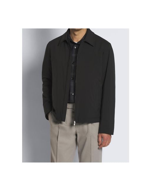 Brioni Black Performa Classic Blouson Jacket for men