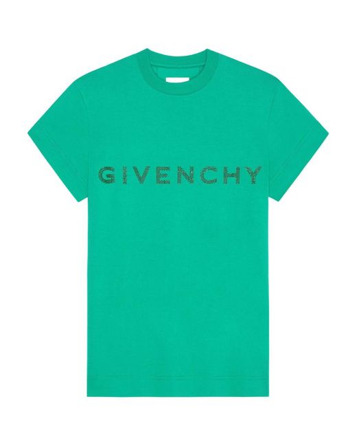 Givenchy Green Slim Fit T-Shirt