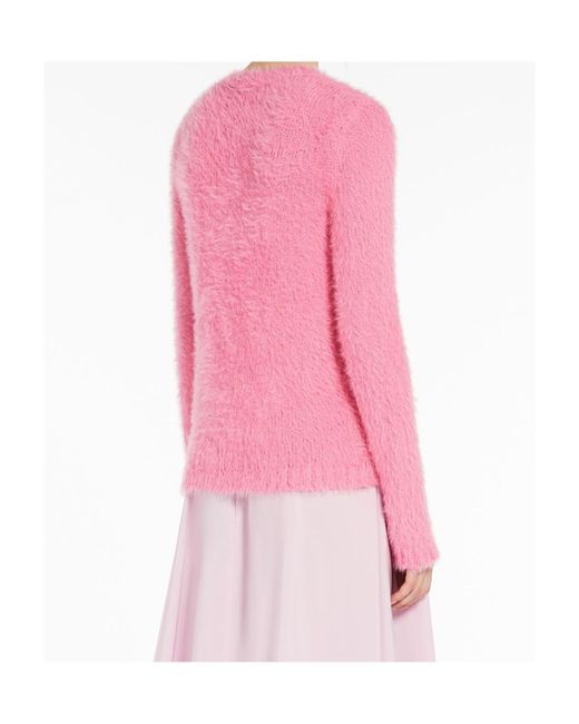 Weekend by Maxmara Pink Arsenio Crewneck Jumper