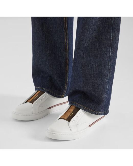 Fendi White City Trainers for men