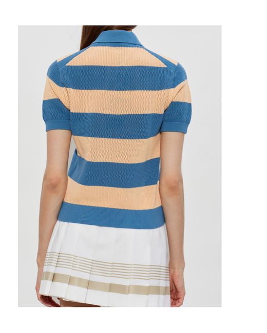 Lacoste Blue Short-Sleeved Polo Shirt