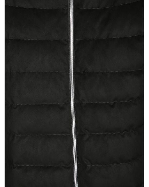 Herno Black High-Neck Down Jacket