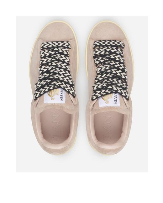 Lanvin Multicolor Lite Curb Low-Top Sneakers