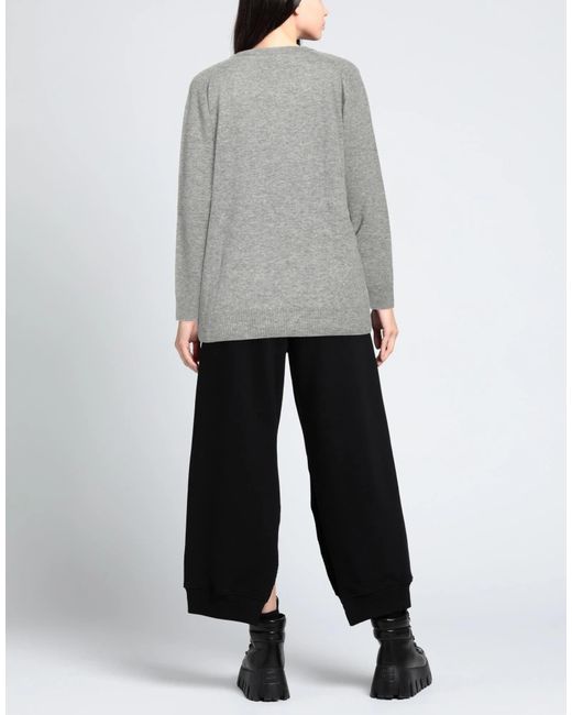 Maison Margiela Gray Lightweight Long-Sleeve Knit Sweater