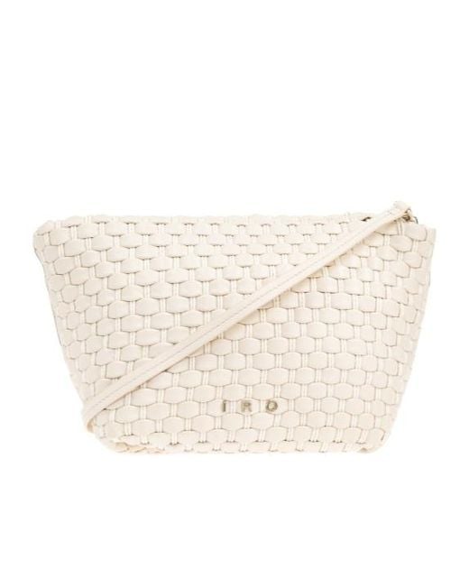 IRO Natural Logo Shoulder Bag