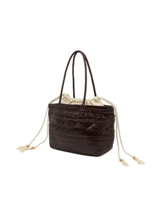 Gianni Chiarini Brown Double-Handled Handbag