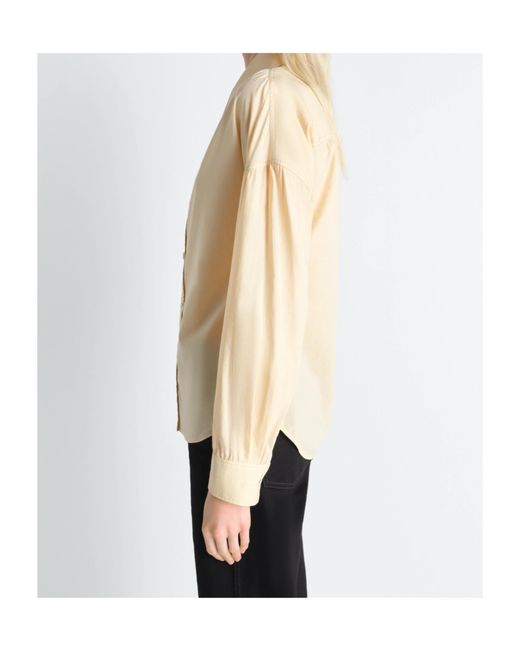 Lemaire Natural Pointed-Collar Shirt