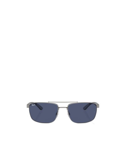 Ray-Ban Blue Geometric Sunglasses for men