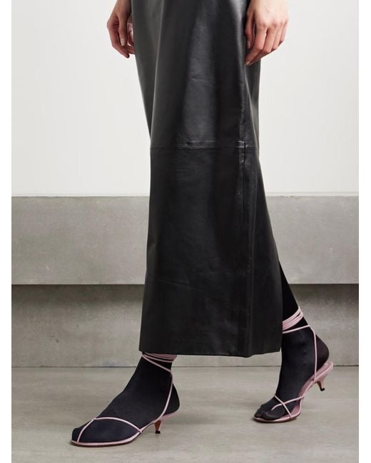 Proenza Schouler Pink Strappy High-Heeled Sandals
