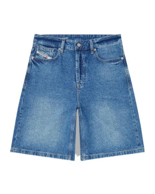 DIESEL Blue De-Sire-Short Shorts