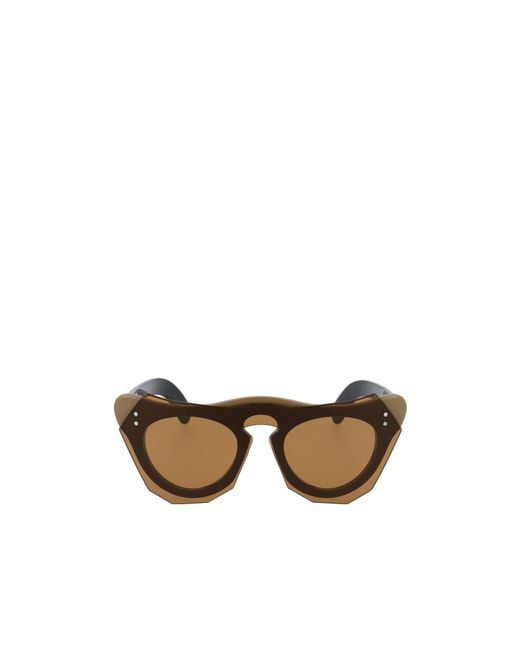 Marni Multicolor Geometric-Frame Sunglasses for men