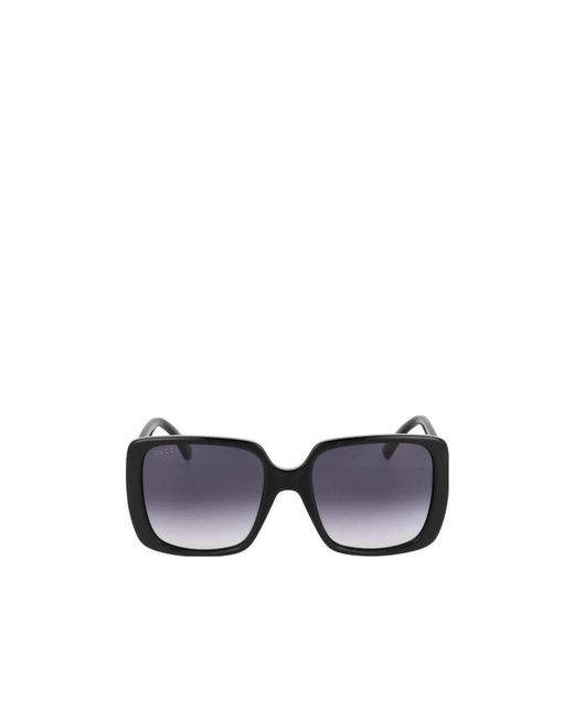 Gucci Blue Eyewear Square Frame Sunglasses