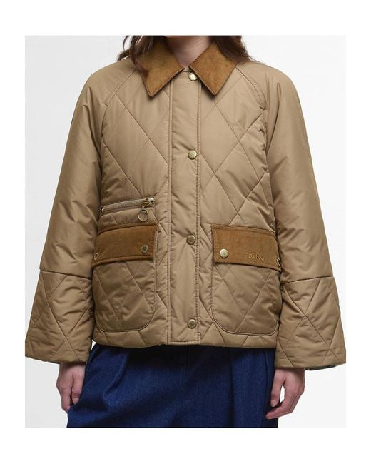 Barbour Natural Martha Quilted Jacket
