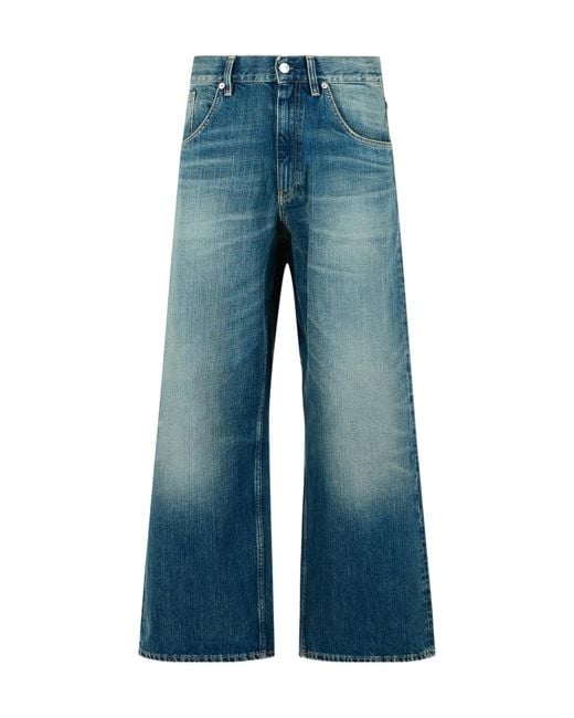 sunflower Blue Belt Loop Jeans for men