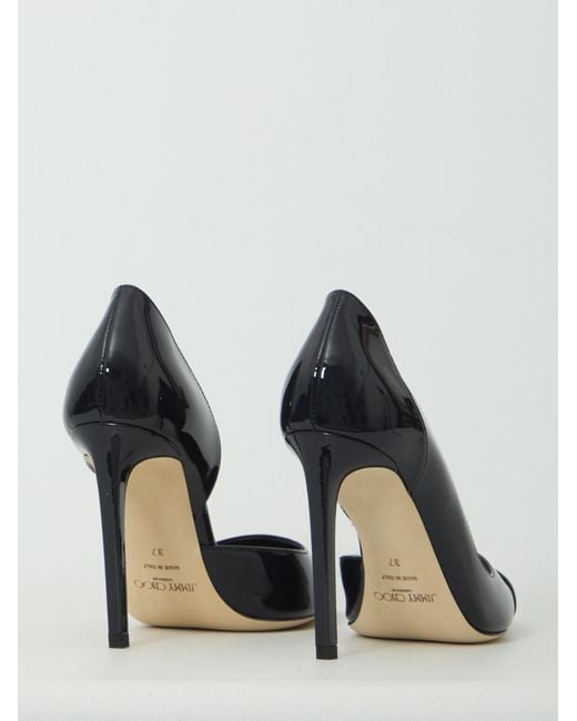Jimmy Choo Black Pointed-Toe High Heels