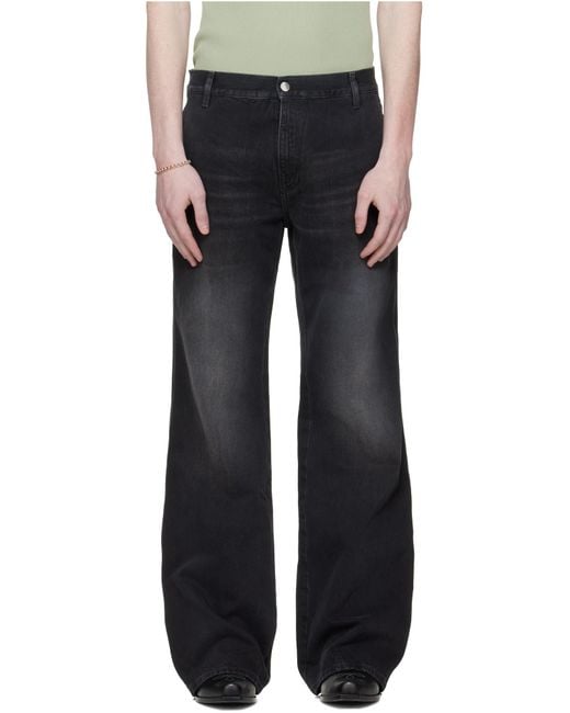 Amiri Blue Boot Cut Jeans for men