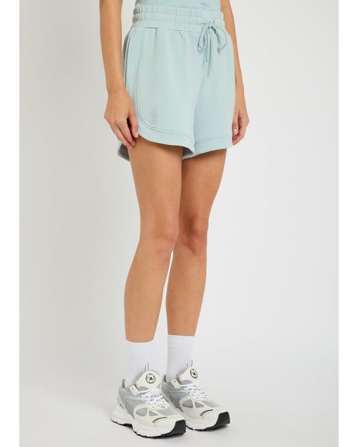 Varley Blue Stretch-Jersey Shorts