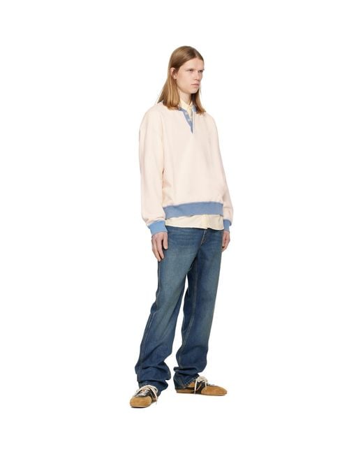 Isabel Marant White Mathias Sweatshirt for men