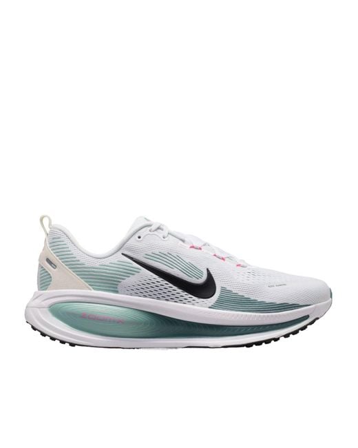 Nike White Color Block Running Shoes for men