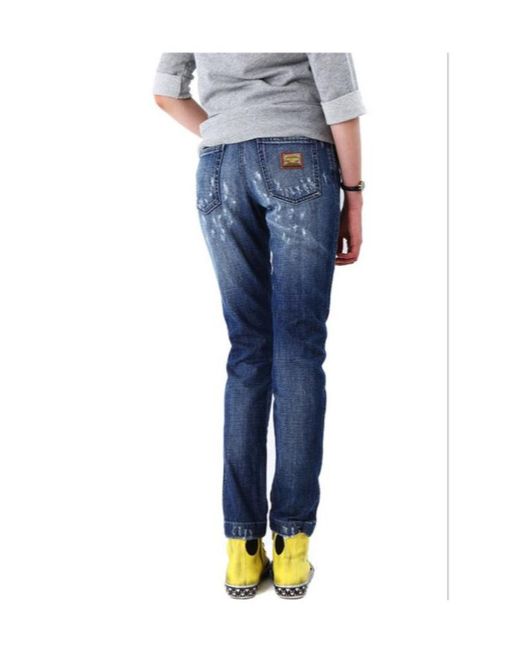 Dolce & Gabbana Blue Jeans With Belt Loops