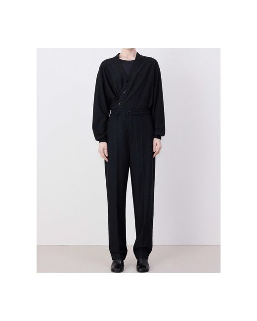 Lemaire Blue Straight-Leg Tailored Trousers