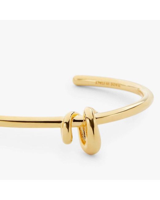 Fendi White Filo Pull-On Bracelet
