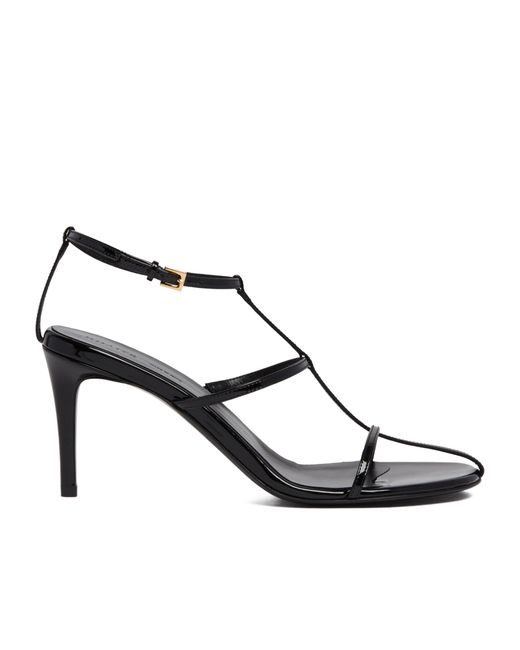 Khaite Metallic Cage Sandals