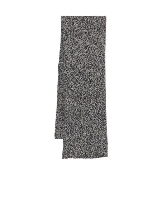 Studio Nicholson Gray Knitted Scarf for men