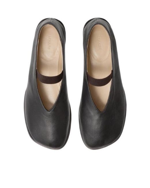 Lemaire Black Glove Ballerinas