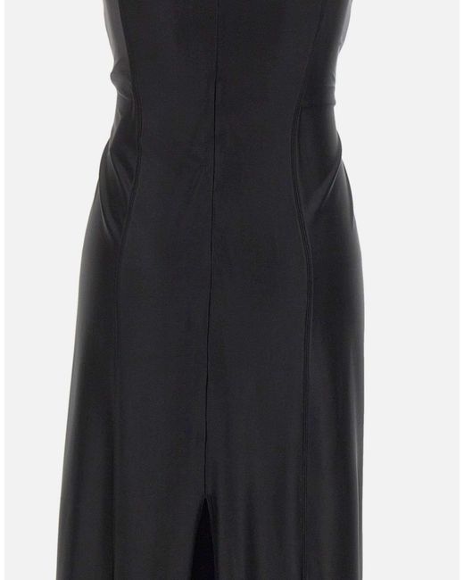 Rabanne Black Rabanne Strapless Sweetheart Midi Dress