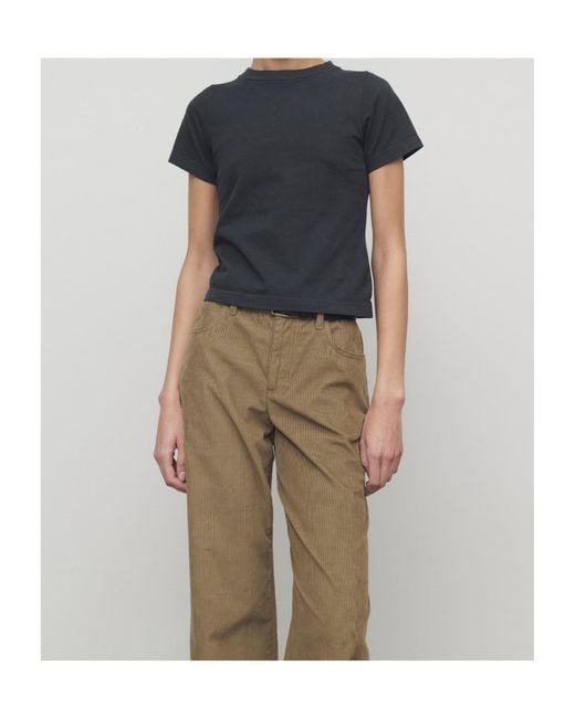 The Row Black Short-Sleeved T-Shirt