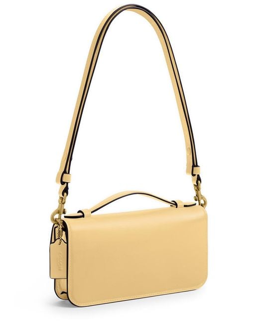 COACH Metallic Elora Leather Cross-Body Bag