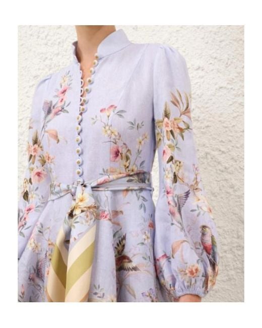 Zimmermann Multicolor Short Dresses