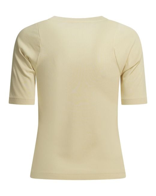 Auralee Natural Organic Cotton Crewneck T-Shirt