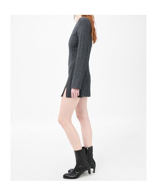 Our Legacy Black Long-Sleeved Dress