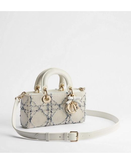 Dior Metallic Small Lady D-Joy Bag