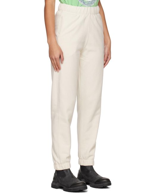Ganni Natural Software Isoli Elasticated Pants