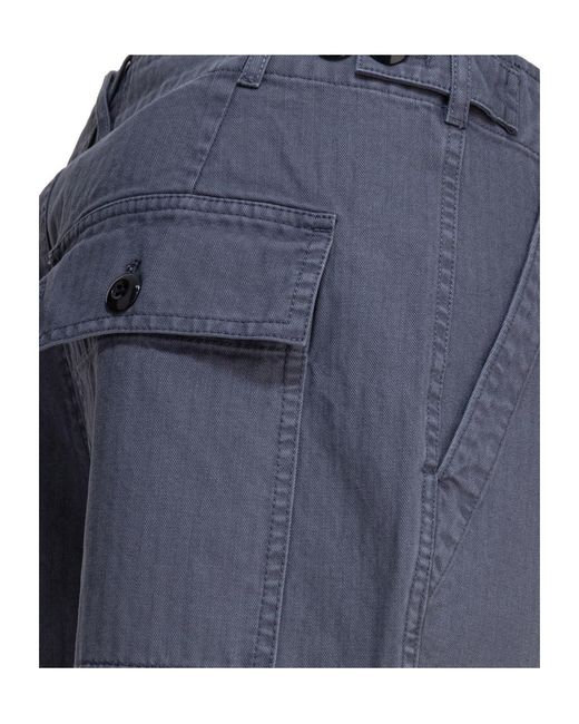 Alex Mill Blue Straight Leg Pants for men
