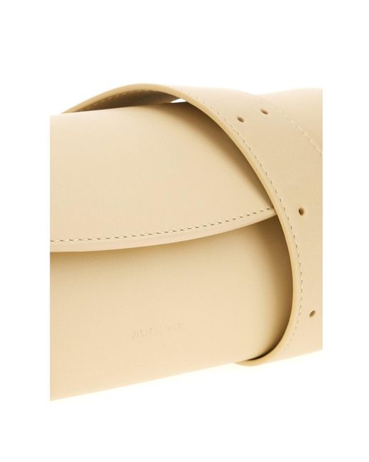 Jil Sander Natural Cannolo Piccola Handbag for men