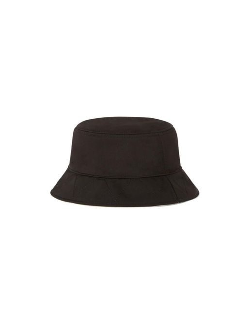 KENZO Black Logo Double-Sided Fisherman Hat for men