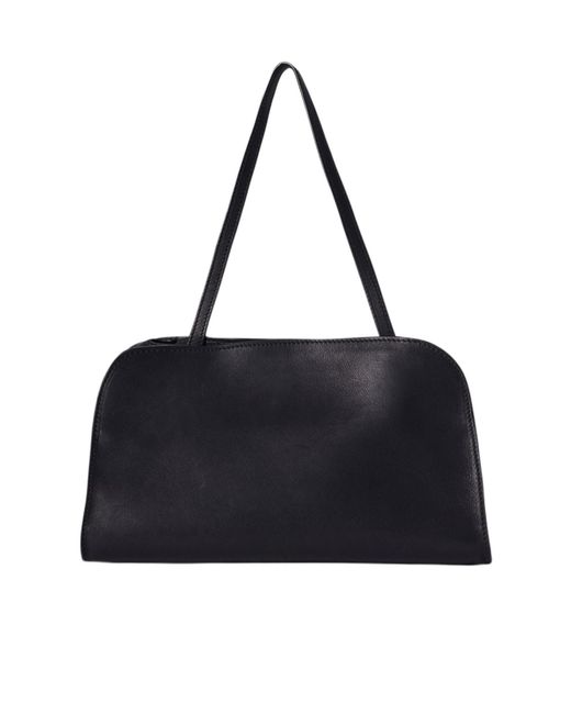 The Row Black Peggy Clutch