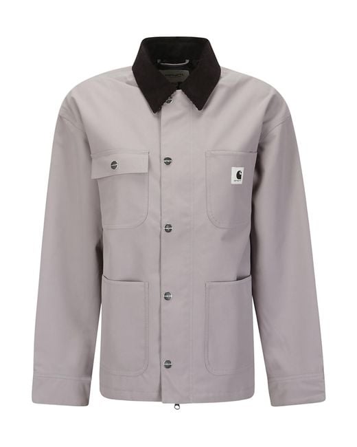 Carhartt Gray Clapton Pocket Jacket