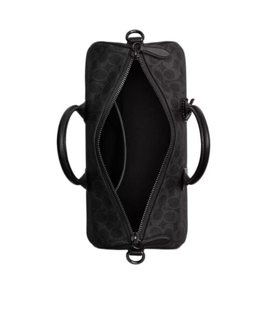 COACH Black Compass Bag 35 for men
