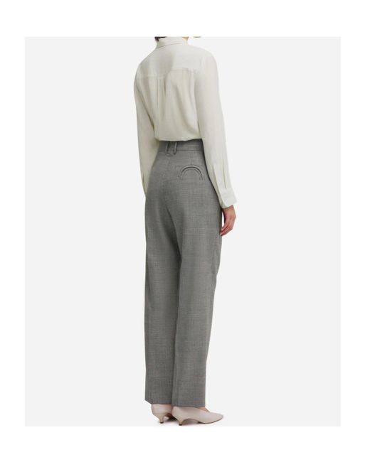 Blazé Milano Gray Houndstooth Trousers