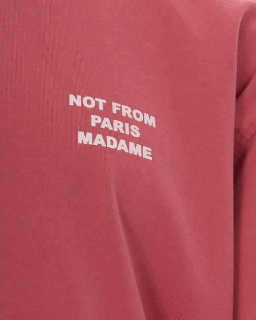 Drole de Monsieur Red Long-Sleeves T-Shirt for men